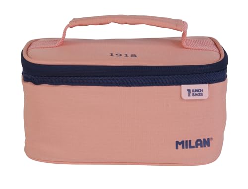 MILAN - Small Isothermal Food Carrier Bag with 1 Container (1.5L) 1918 Series, Pink Milan