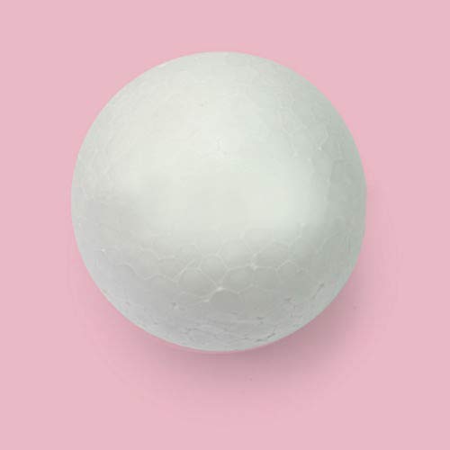 Brussels08 10 palline in polistirolo liscio in