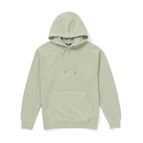 Volcom Men's Single Stone Hoodie in Green Tea Cover