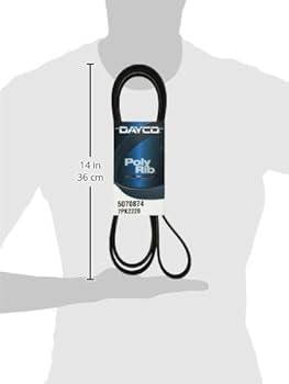 アクセサリー Exclusively for Kati Amazon.com: Dayco 5070835 Serpentine Belt , Black : Automotive