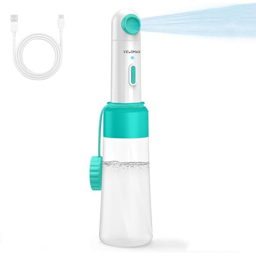 Image of VELOMAX Portable Travel Bidet, IPX7 Waterproof Electric Rechargeable Mini Handheld Spray with 2 Pressure Options for Women & Men, Adjustable Speed, Hygienic Cleaning, Postpartum & Baby Care