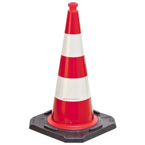 Dönges Verkehrsleitkegel nach TL, retroreflektierend, 750 mm, Folientyp A (RA1) (Leitkegel Pylone Hütchen Lübecker BAST Begleitfahrzeuge Pylon Pylonen) Dönges Verkehrsleitkegel nach TL, retroreflektierend, 750 mm, Folientyp A (RA1) (Leitkegel Pylone Hütchen Lübecker BAST Begleitfahrzeuge Pylon Pylonen)