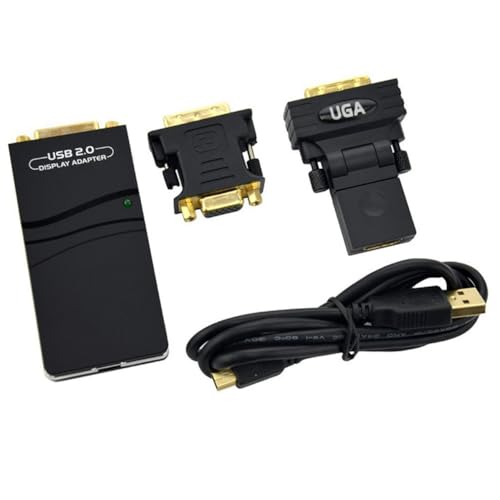 Adaptateur USB 2.0 vers DVI VGA pour régler le manque d'écran PC