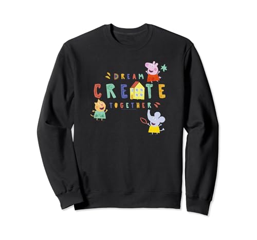 Sweatshirt Peppa Pig Friends Group pour les journées d'école et de jeux