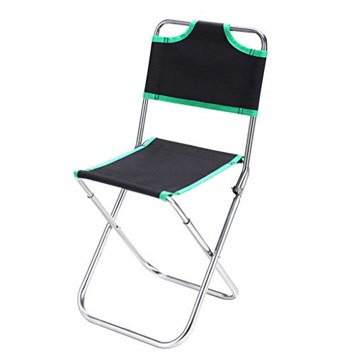 SPTAIR Silla de Camping, Silla Plegable súper compacta y Liviana, Marco de Acero Resistente, Silla de Campamento portátil, Uso para Festivales, Pesca, Playa y jardín
