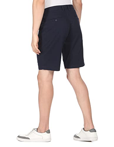 Image of U.S. Polo Assn. Men Light Khaki Flat Front Slim Fit Regular Shorts