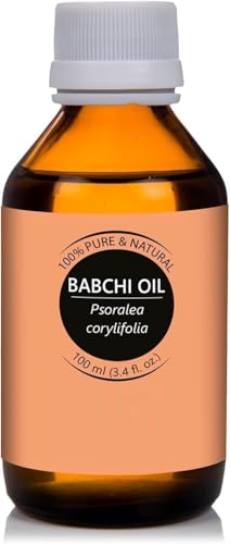 VS Babchi Oil (Bakuchi Oil) Cold Pressed, Natural & Therapeutic Grade - 100 ml