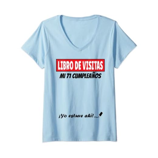 Mujer Libro De Visitas - 71 Años Cumpleaños Divertido Regalo 1950 Camiseta Cuello V