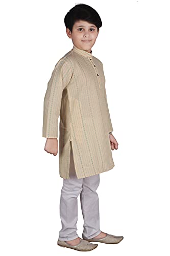 Pro-Ethic Style Developer Boy's Cotton Striped Kurta Pyjama For s | Kurta Paijama Set