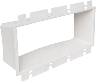 Electrical Box Extender 4 Gang Extension Ring Up to 1 1/2