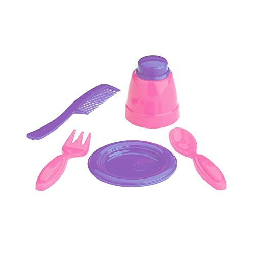 American Plastic Toys 20283 All-In-1 Nursery Playset, Doll Furniture, Crib thumb #4