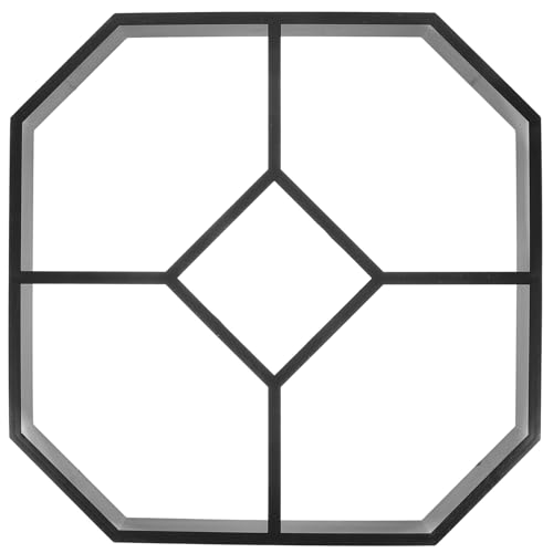 UKCOCO Kunststoff Wegform Wiederverwendbar Pflasterform Garten Terrassen Betonform Gehweg Gestalten