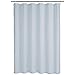 Produktbild Amazon Basics  Polyester-Duschvorhang Bowery, Himmelblau, 183 x 200 cm