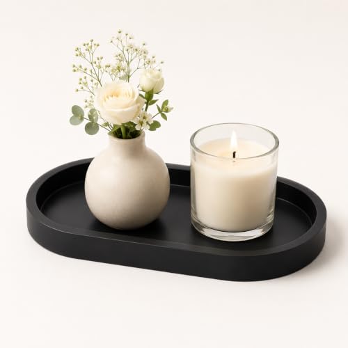 QOLyabnbn Bathroom Tray,Vanity Tray,Perfume Tray for Makeup,Perfume,Trinket