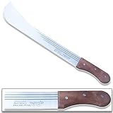 Crocodile Martindale England Model Machete, 23.5 Inch Overall Length, Wood Handle with Canvas Sheath, 18 Inch Carbon Steel Blade