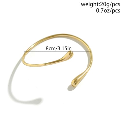Minimalist Arm Cuff for Women Gold Arm Cuff Upper Arm Cuff Bracelet Dainty Layered Arm Bangle Armband Armlet Silver Arm Cuff Trend Arm Cuff Jewelry for Women4
