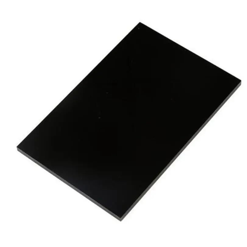 Czarny arkusz akrylowy, Arkusze akrylowe Czarne Wiele rozmiarów Grubość 2-12 mm(5mm Thickness,150x250mm)