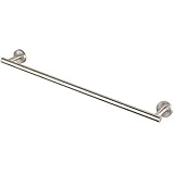 GERZWY 24-Inch Bath Towel Bar Brushed Stainless Steel Bathroom Towel Bar Contemporary Style Wall Mount for Bath Kitchen AG1101C60-LS