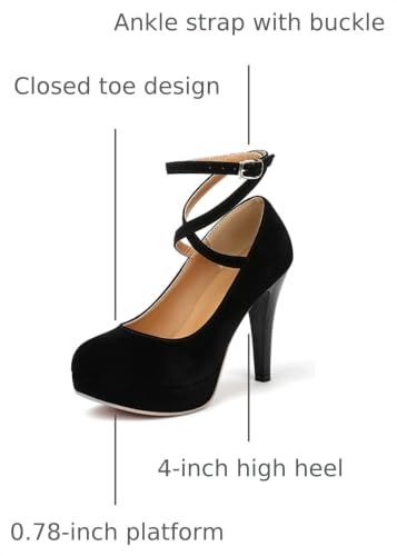 Image of Mostrin Fashion Vintage Womens Small Bowtie Platform Pumps Ladies Sexy High Heeled Shoes