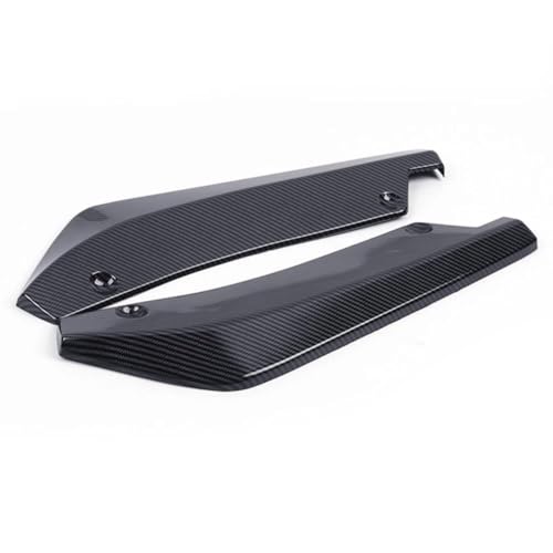 Divisor angular y difusor trasero negro brillante para BMW F30 E90 F32, 2 uds