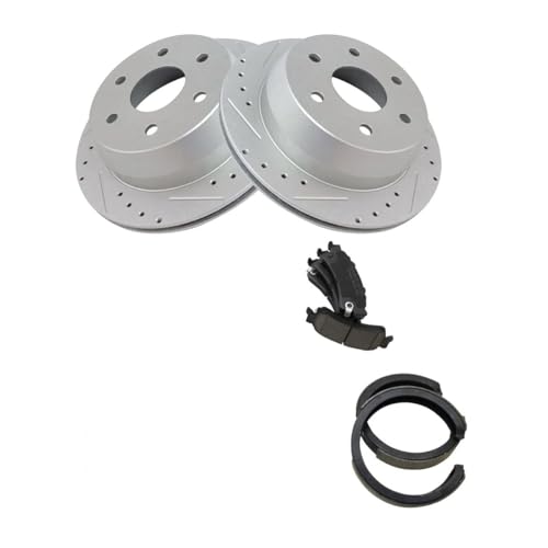 NNJHNDHO Disc Brake Rotor and Pad Set Kit Rear Side