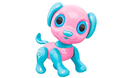 RC TECNIC Perro Robot para niños Lucy con Control por Voz | Camina, Ladra y Canta, Juguete Mascota Interactiva