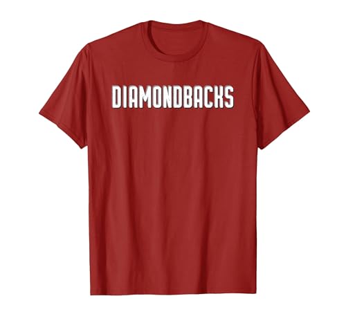 Diamondbacks Century Vintage Distressed HS T-Shirt, Men, Cranberry Red, Large