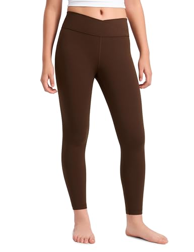 Leggings athlétique croisé filles CRZ YOGA Butterluxe pour yoga danse taille haute