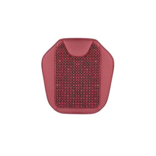 SIFUSM Auto Seat Covers Set For Macan For Panamera For Cayenne Car Seat Cushion Ice Silk Natural Bodhi Comfortable Breathable Interior Decoration Auto Parts(Bodhi Red 1PC)