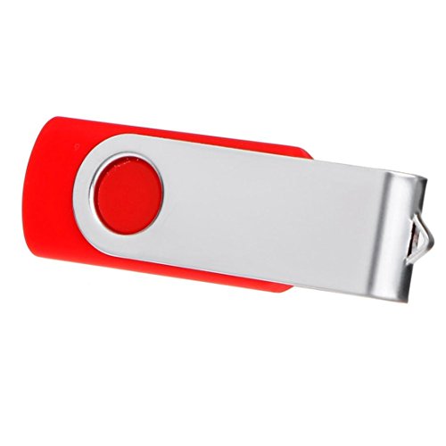 Mchoice USB 2.0 4GB Flash Drive Memory Stick Storage Pen Disk Digital U Disk (Red) - Thumbnail 3