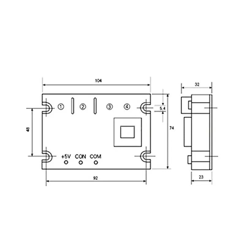 Module régulateur de tension CA monophasé DTY-H220D55E pour variation thermique - 4