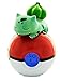 Produktbild Teknofun - Leuchtender Wecker Pokémon - Bulbizarre Schläft Auf Einem Pokéball - Multifunktions - Gibt Zeit und Dekor - Grün, Rot und Weiß - Für Kinder, Sammler