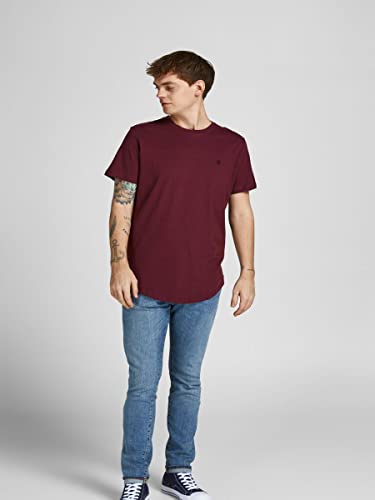 JACK & JONES Herren Jprblabrody Tee Crew Neck 5pk MP T Shirt, Navy Blazer, XXL EU – Ansicht 6