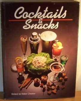 Hardcover Cocktails and Snacks Book