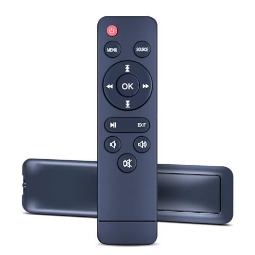 Image of RYQIF Replacement Remote Control Intended for DR.J Professional Portable Mini Projector P68 PJ0511 PJ0911 DR.Q HI-04 AK-40 AK-30 AK-50 / PANSEBA/TMY/XNoogo Projectors, for PURSHE HI-01