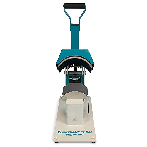 Transpro GS-501 Plus Hat Heat Press, 6.5X3.5 Inch Curved Element Cap Press Clamshell Design Heat Press thumb #1
