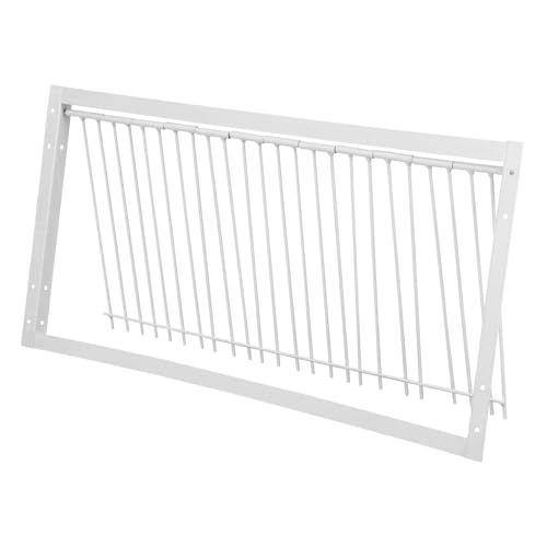 MINAOLULUS Porte du Pigeonnier en Fer Renforcé 50 Cm Porte à Barres en t Robuste à Pigeons Voyageurs pour Compétitions De Courses Et Sauts Conçue pour Pigeons Voyageurs