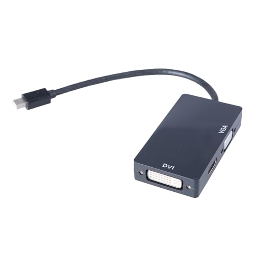FackLOxc Adaptador pequeño DisplayPort a/VGA/cable de resolución 1080P compatible con portátiles que se conectan a monitores