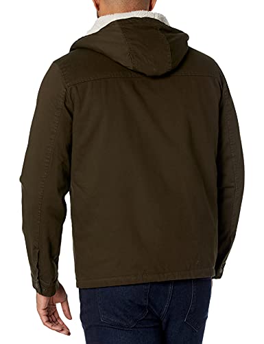 Image of Levi's Men's Legacy Washed Cotton Hooded Military Jacket