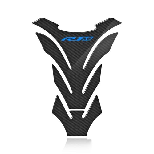Protector de tanque para rutas en moto de fibra de carbono Yamaha YZF R1 R1M protección depósito