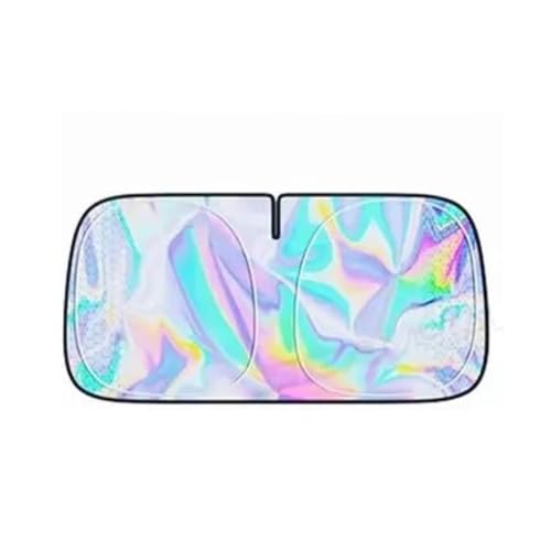 Pare-soleil de pare-brise voiture isotherme à 5 couches pour fenêtre avant d'été
