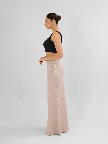 Image of I AM BY DOLLYJAIN D'coat Simple with Extender Length Adjustable for Women - 99% Cotton, 1% Lycra Stylish Lightweight Coat for Casual and Formal Wear