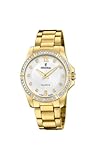 Festina Damen Analog Quarz Uhr mit Edelstahl Armband F20596/1