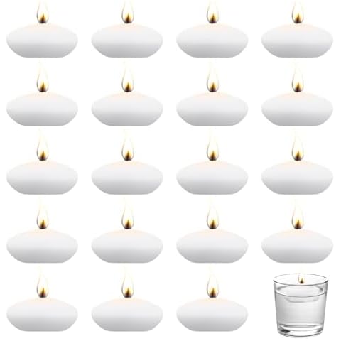 Motroce 20Pcs Floating Candles Cover