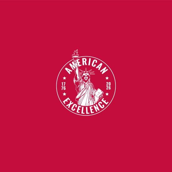 CafePress America250: American Excellence Rectangle Magnet, 3"x2" Refrigerator Magnet