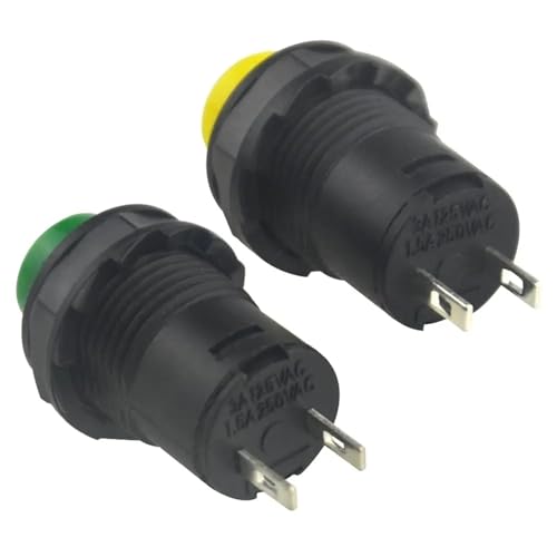 Bouton-poussoir autobloquant 12 mm avec marche arrêt stable - 4