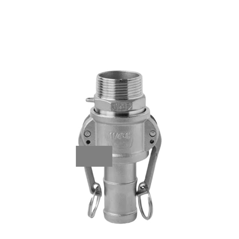 304 Stainless Steel 1/2" 3/4" 1" 2" 5" Female Male Camlock Fitting Adapter Barb Quick Disconnect for Hose Pump A-F(C and F Type,G4)