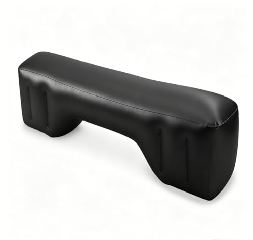 Image of Car air Mattress - Inflatable Bed SUV BackSeat Gap Filler 130x25x38cm Black