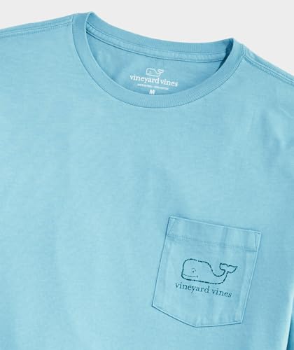 Image of vineyard vines Men's Long Sleeve Vintage Whale Pocket T-Shirt