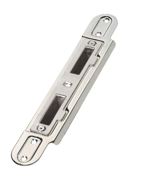 Kooples Hardware Composite Timber Adjustable Centre Keep for Multipoint Door Locks (Keep Reference-5421, Mild Steel Round End)